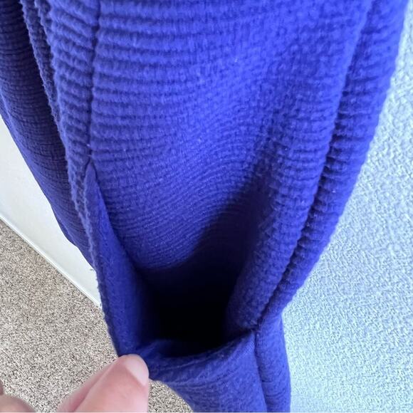 Anthro | Maeve Purple Ottoman Ribbed Sheath Dress - Picture 8 of 16